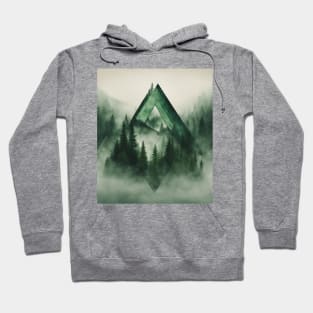 Misty Mountain Triangle Hoodie